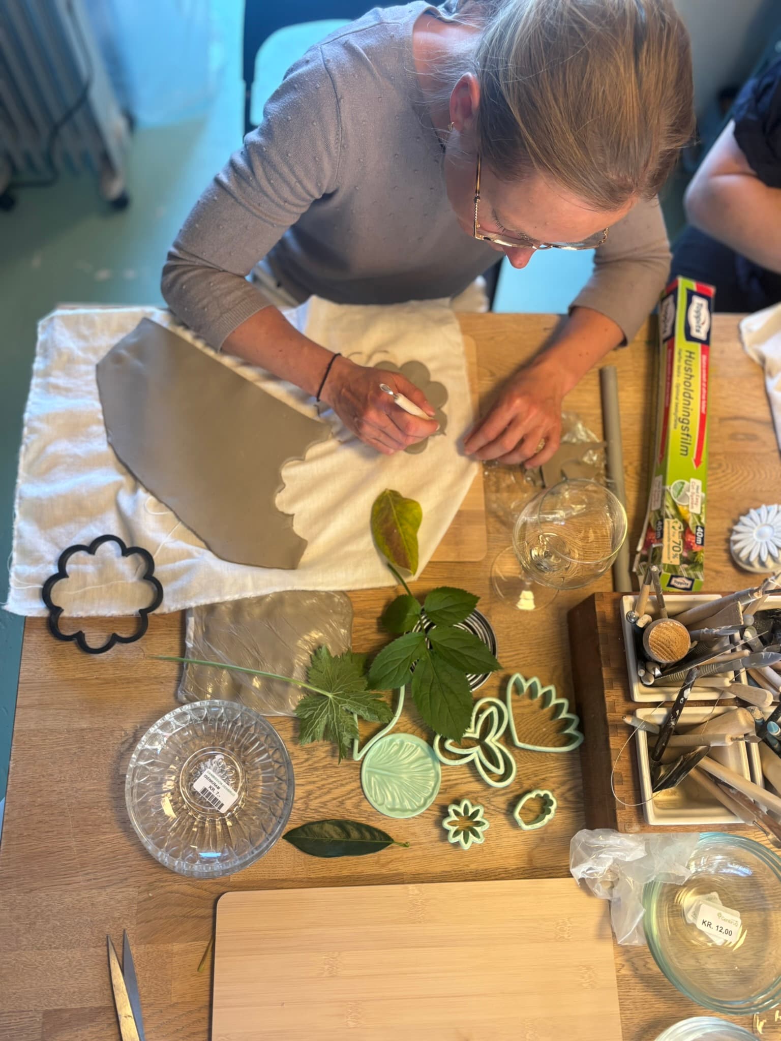 Privat workshop i Lerloungen